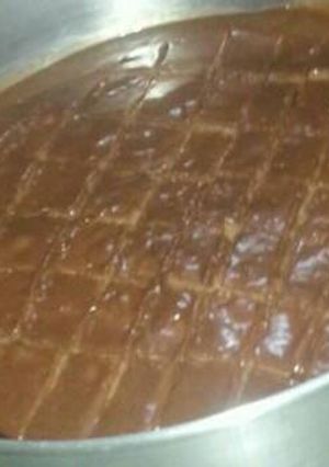 صورة لوصفة طريقه عمل كيكه الكاكاو مع منة