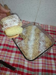 صورة لوصفة بسبوسة