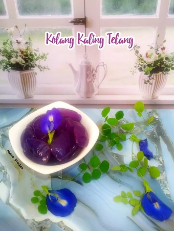 Langkah Mudah untuk Menyiapkan Resep Kolang Kaling Telang👩‍🍳 yang Enak Banget Anti Ribet, Bisa Manjain Lidah