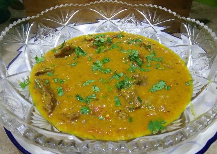 Steps to Make Speedy Daal Gosht