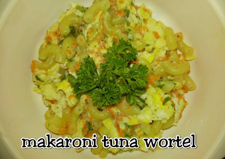 Makaroni tuna wortel