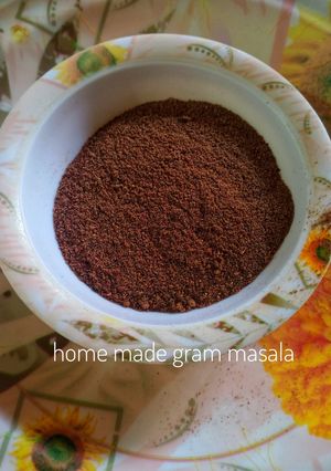 A picture of Homemade garam masala.