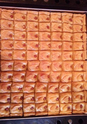صورة لوصفة بقلاوة العيد