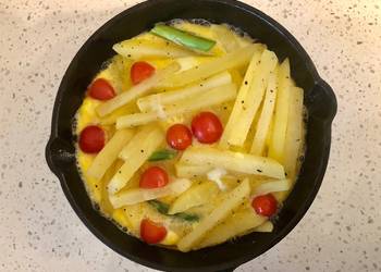 The New Way Serving Recipe Tortilla de Patatas Delicious Perfect