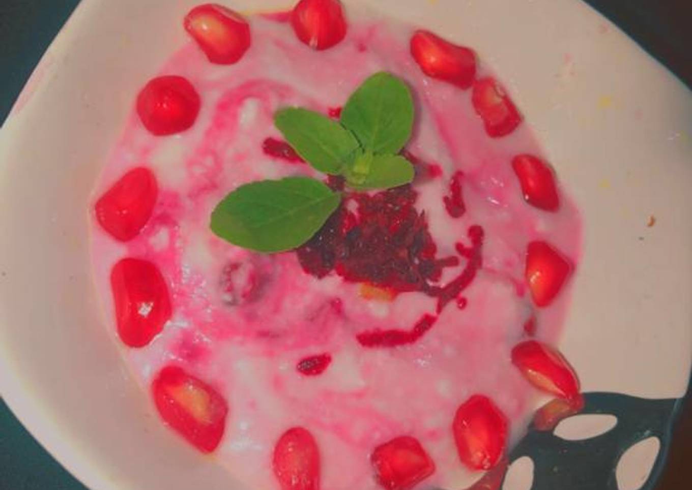 Pinkish dip