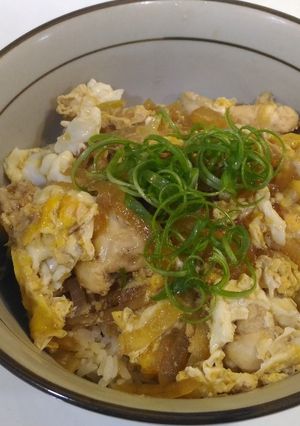 雞肉親子丼飯 的食譜成品照片
