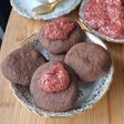 Sablés au chocolat et sa confiture aux fraises 🍓