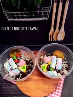 Foto resep Dessert Box Roti Tawar