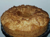 Budín de coco y Café con Superficie crocante