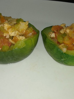Una foto de Zapallitos rellenos