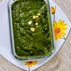Coriander leaves Chutney A picture of Coriander leaves Chutney.