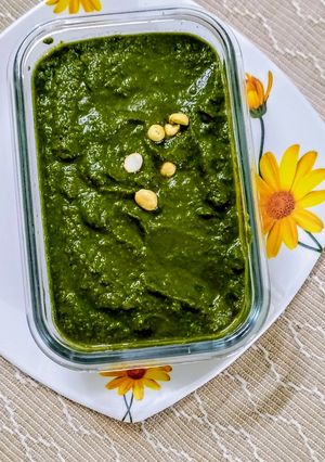 A picture of Coriander leaves Chutney.