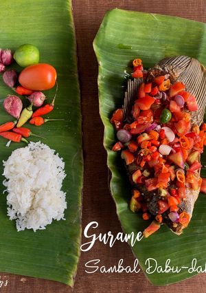 Foto resep Gurame goreng sambal dabu-dabu