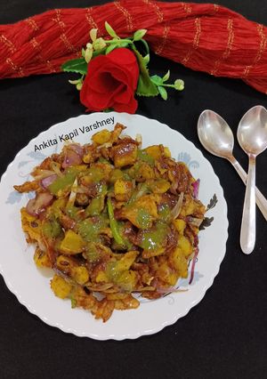 A picture of Stuffed Besan Chilla.