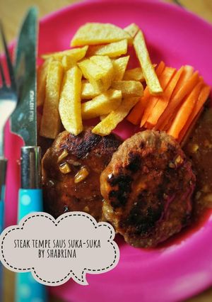Foto resep Steak tempe saus suka-suka
