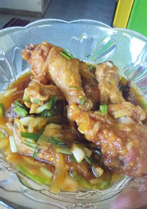 Foto resep ayam tepung semi kecap