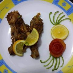 A picture of Lemon pepper chicken.