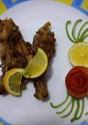 A picture of Lemon pepper chicken.