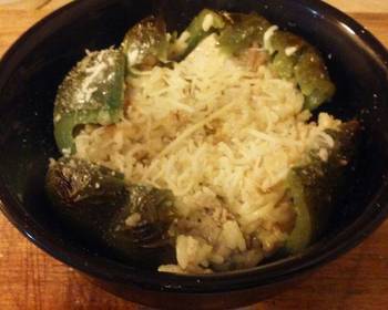 Fresh, Making Recipe Stuffed peppers recycle your leftovers Restaurant Style