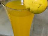 Healthy yellow Lemonade