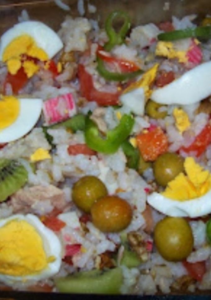 Una foto de Ensalada de arroz