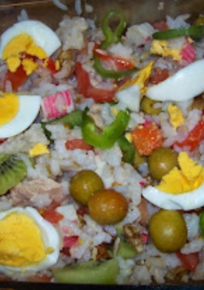 Una foto de Ensalada de arroz
