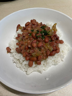 A picture of Red Beans and Rice.