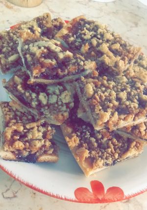 صورة لوصفة مبروشة بمربى الكرز