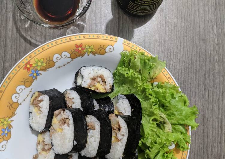 Resep Tuna Sushi Roll Yang Lezat