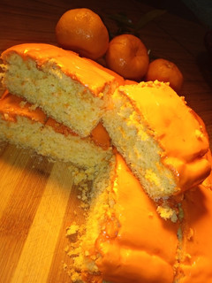 Una foto de Torta de mandarina🍊
