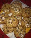 Galletitas de avena, manzana y mix de cereales!!