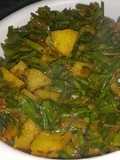 Sangri Beans Aloo Ki Sabji