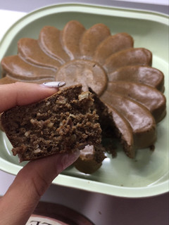 Una foto de Bizcocho con avena sabor brownie light para dieta