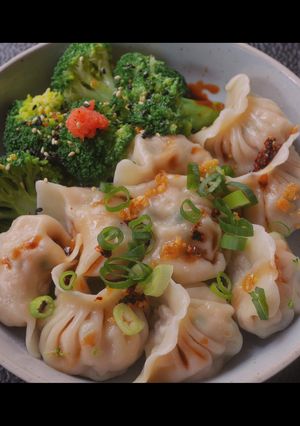 香蔥雞豬餃ㄦ 的食譜成品照片