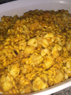 Una foto de Risotto con langosta
