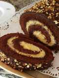 Brazo de gitano de chocolate.🍫