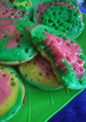 Foto resep Rainbow kue cubit