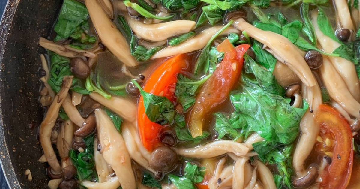 Resep Jamur Shimeji Tumis Kemangi oleh Nadia Hayu Cookpad