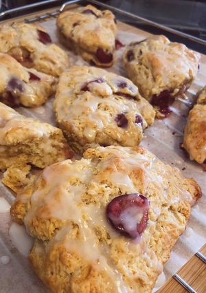 Una foto de Scones de cereza!!