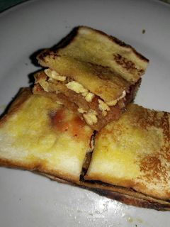 Foto resep Roti bakar telur strawberry 😍