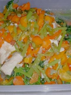 Foto resep Tumis Bayam wortel & tahu