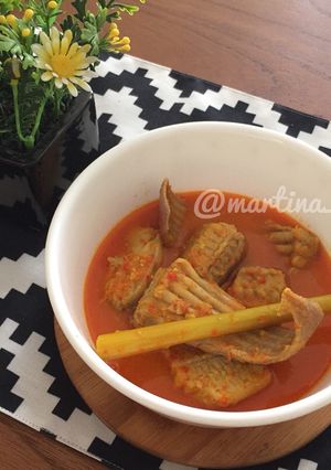 Foto resep Ikan Pari Asam Pedas Riau