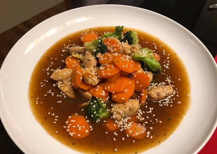 Honey and Soy Sauce Chicken Stir Fry