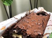 Gambar filling coklat brownies