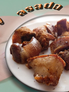 Una foto de Careta de cerdo asada