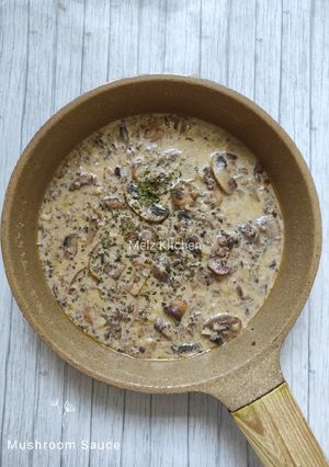 Foto resep Mushroom Sauce (Creamy)