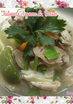 Foto resep Sop Tulang Ayam&Baso