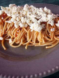 Una foto de Spaghetti Napolitano Picante 🌶️