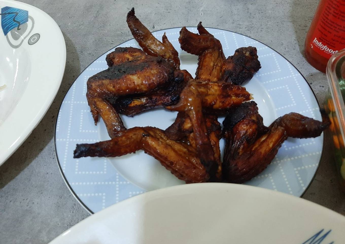 Sayap Ayam bakar madu