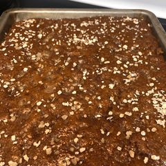 A picture of Honey Oatmeal Whole Wheat Slab Bread.